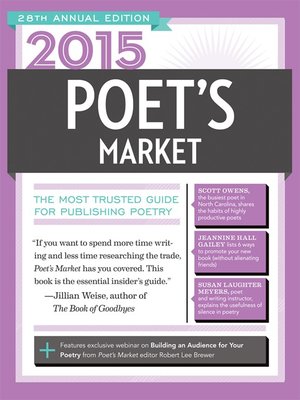 cover image of 2015 Poet's Market